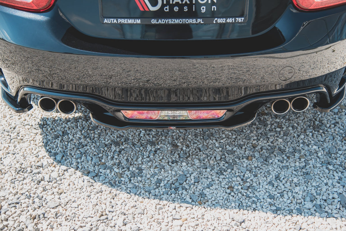 Maxton Design diffuser for Abarth 124 Spider, nærbilde av overflaten