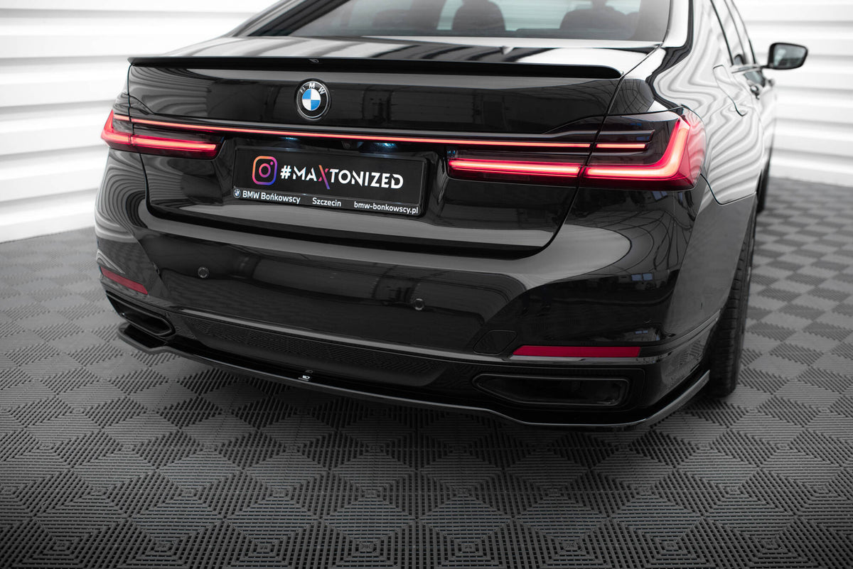 Bakre splitter BMW 7 G11/G12 Facelift – Maxton Design ABS-plast