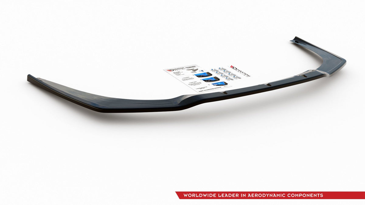 BMW 8-Serie G15 M-Pakke Maxton diffuser ovenfra med monteringspunkter og finnedetalj
