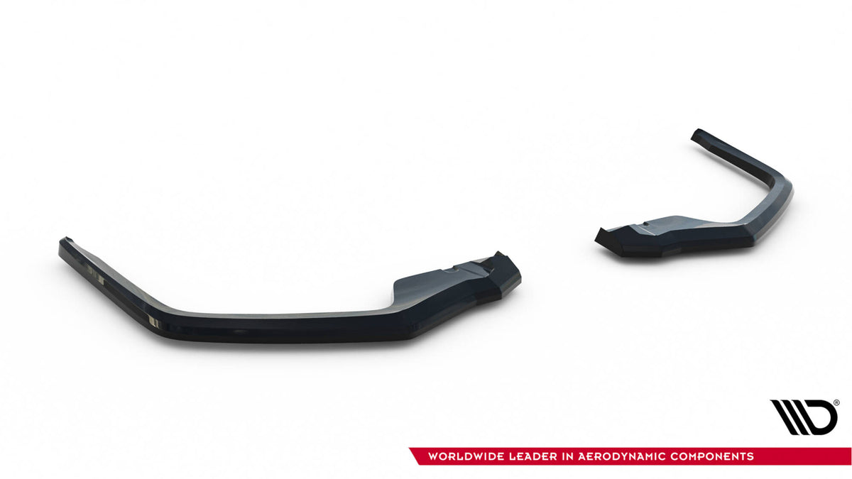 Oversiktsbilde av bakre diffuser til Honda Civic Sport MK 10 sett ovenfra
