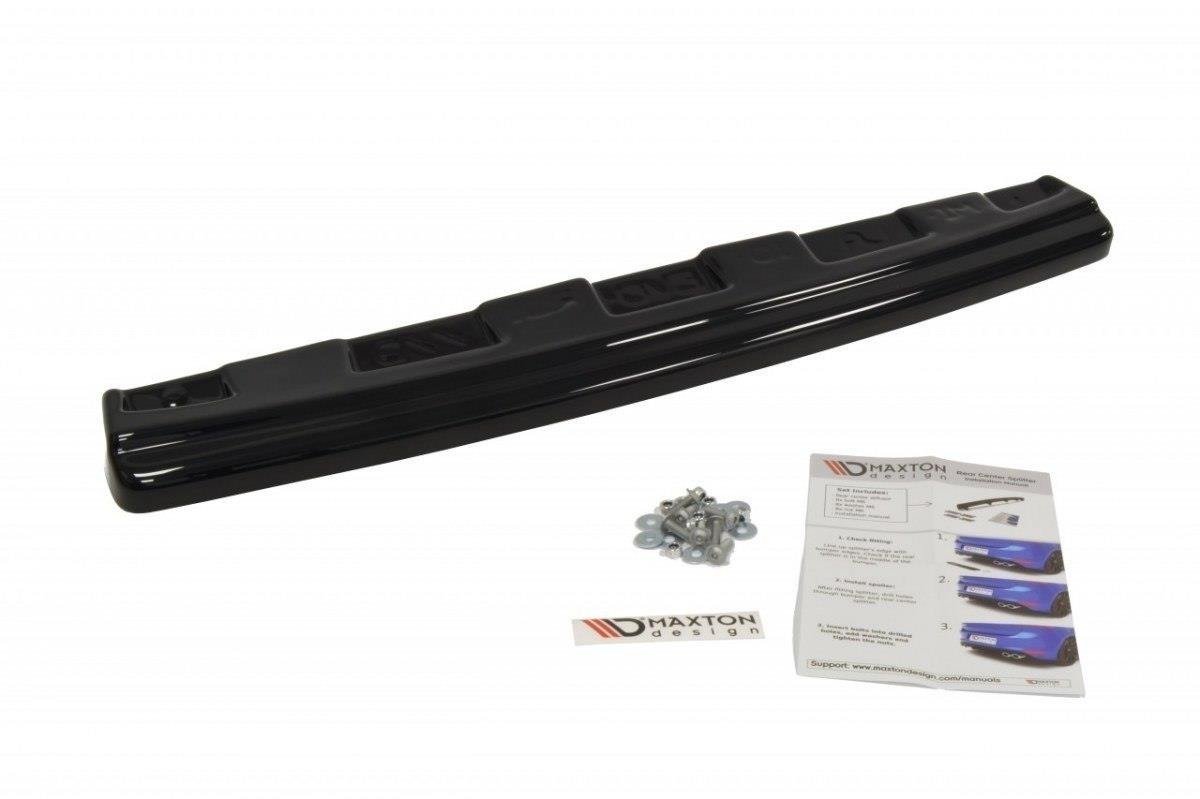Sentersplitter Bak Mitsubishi Lancer Evo X (Uten vertikale finner) sett fra siden