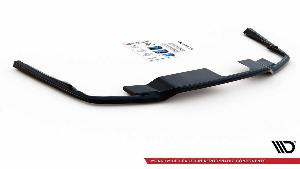 ABS-hekksplitter til Volvo V60 R-Design Mk3 med rød stripe