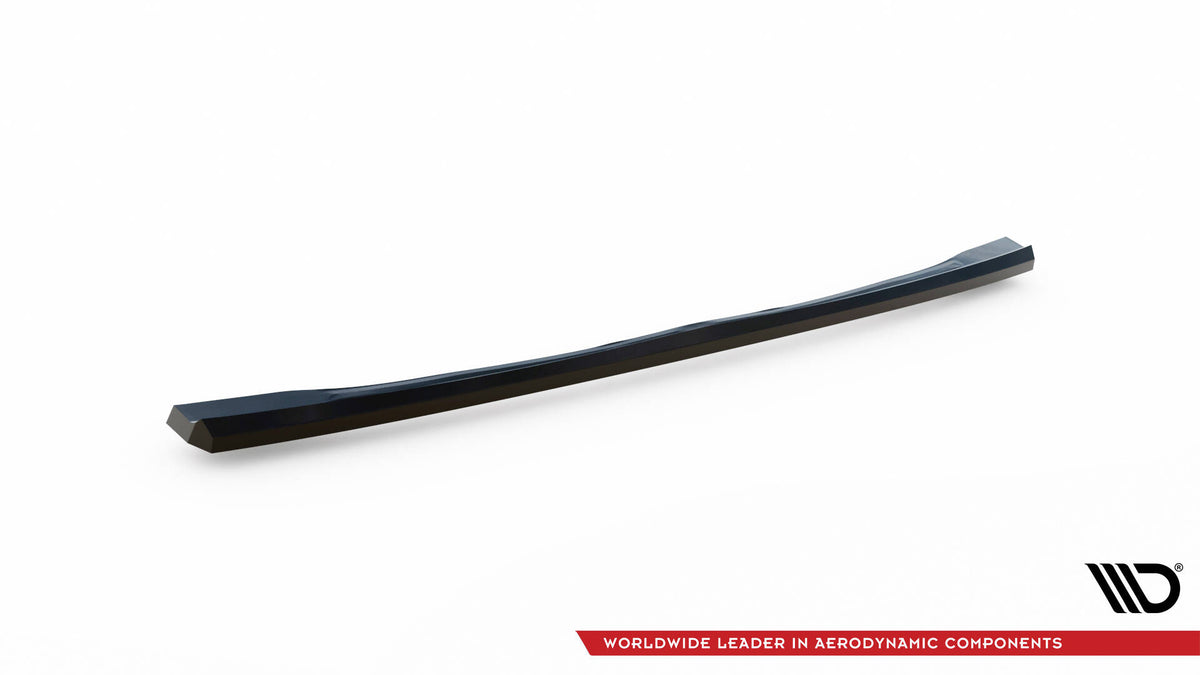 Diffuser BMW 3-serie Facelift med synlig beskyttelsesfilm sett ovenfra