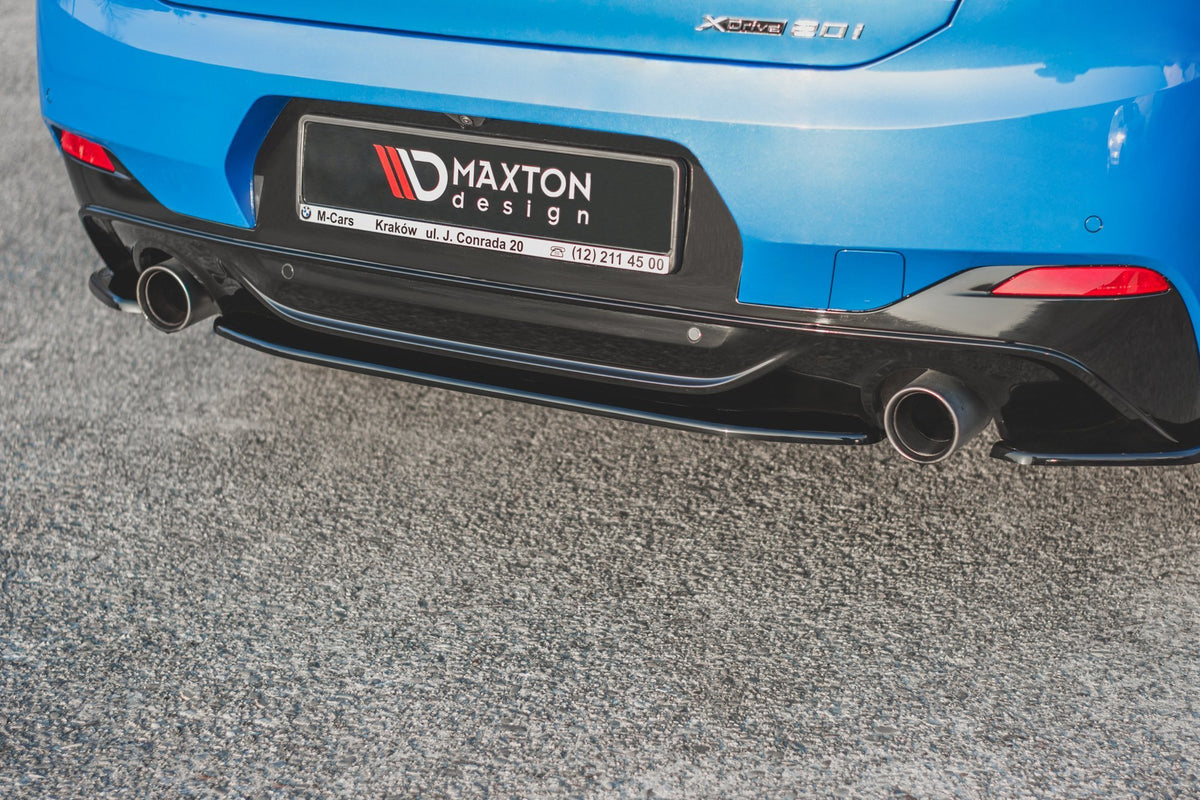Diffuser BMW X2 F39 M-Pakke – nærbilde eksosåpninger