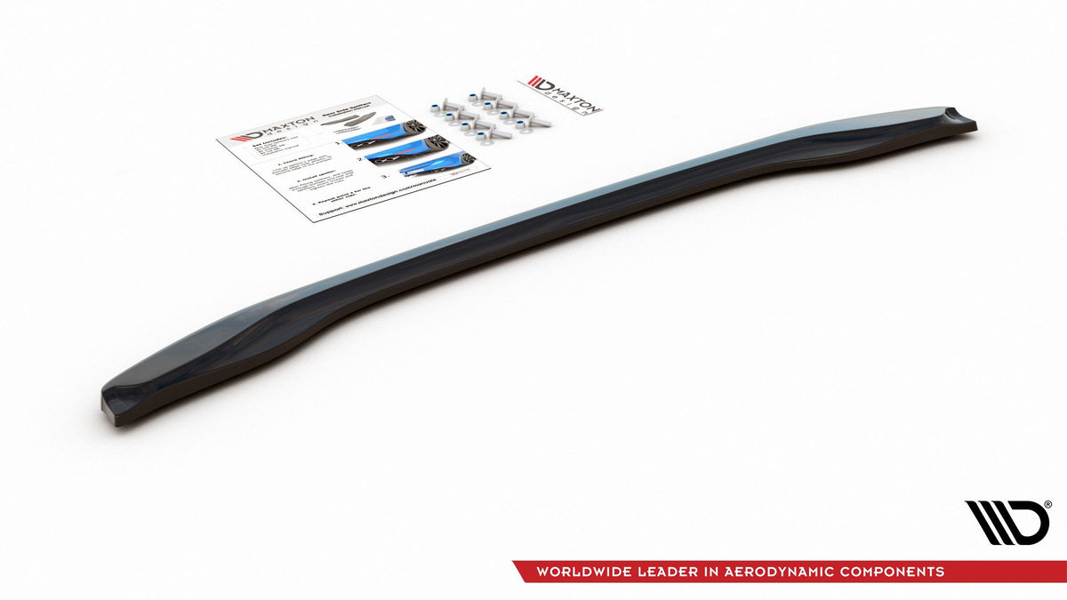 Diffuser BMW X2 F39 M-Pakke – sidevinkel bakparti
