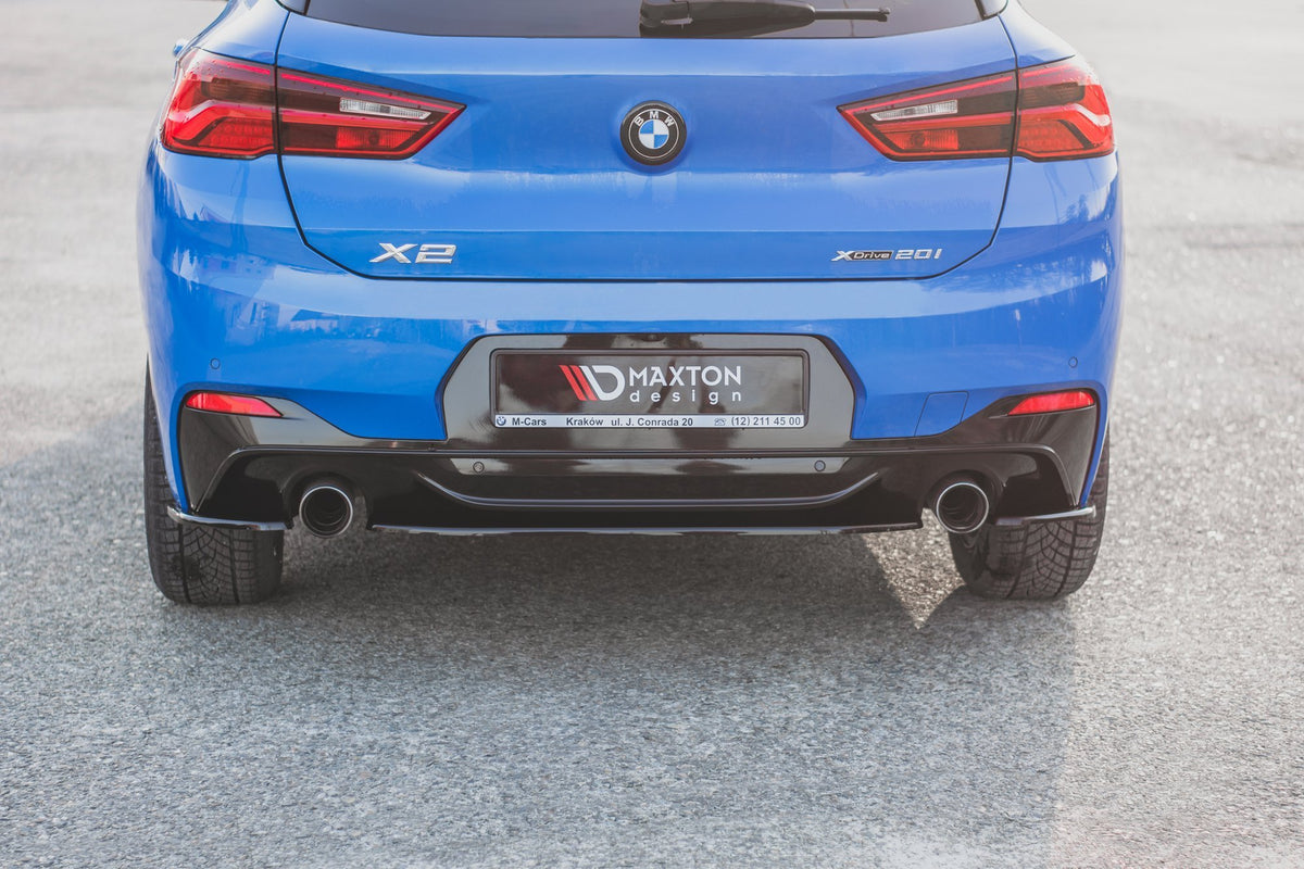 Diffuser BMW X2 F39 M-Pakke i matt svart ABS – Maxton Design