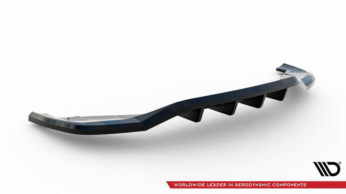 Diffuser i svart ABS-plast for Alfa Romeo Tonale MK1 sett ovenfra