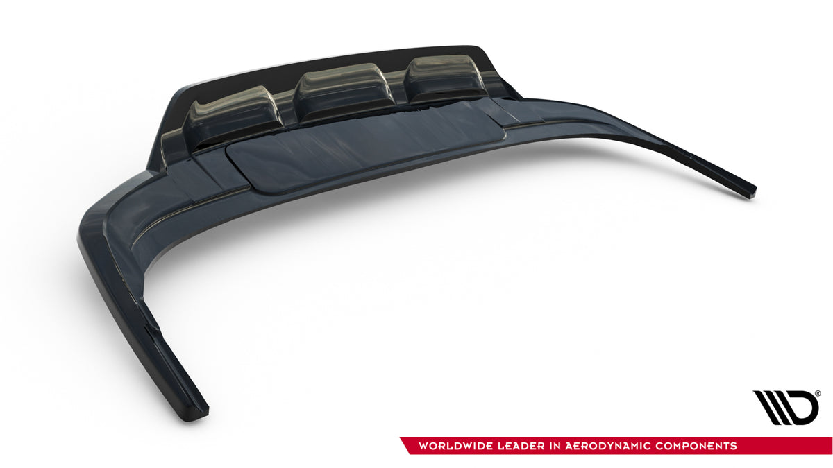 Diffuser med vertikale stenger Audi Q7 S-Line MK2 Facelift - AU-Q7-2F-SLINE-RD1G+RD2G