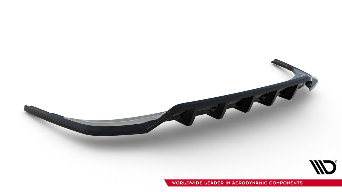 Diffuser med vertikale stenger Audi Q7 S-Line MK2 Facelift - AU-Q7-2F-SLINE-RD1G+RD2G