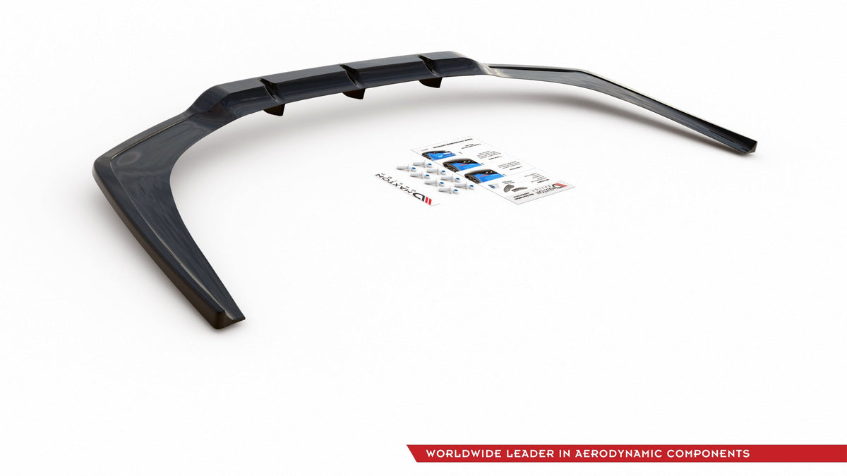 Diffuser sett Maxton Design BMW 8-Serie G15 detalj av monteringspunkter og passform