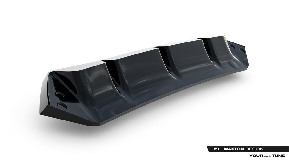 Maxton Design baksplitter til BMW M5 F90 sett fra siden