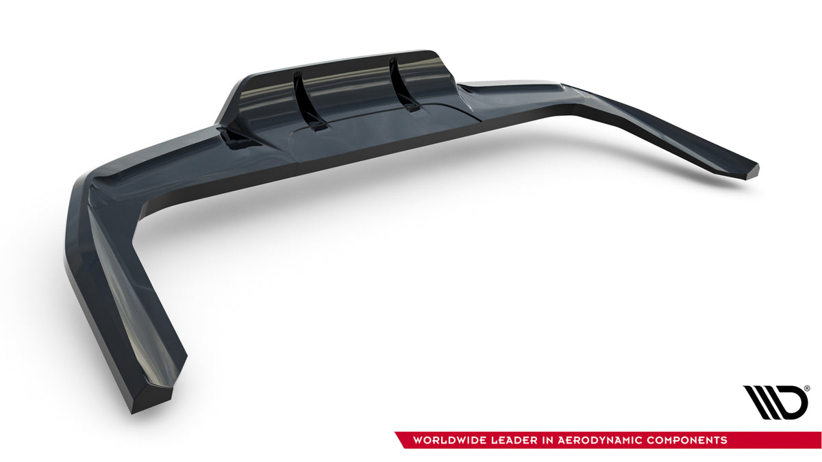 BMW X1 U11 M-Pakke bakparti med Maxton Design diffuser, forfra-bakfra perspektiv
