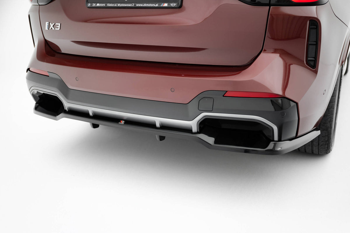 Diffuser med vertikale stenger til BMW iX3 M-Pakke G08 Facelift – Maxton Design