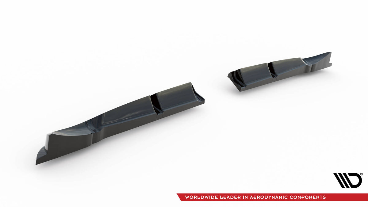 Diffuser Brabus Smart Fortwo C451 Facelift detaljbilde av overflate og finish