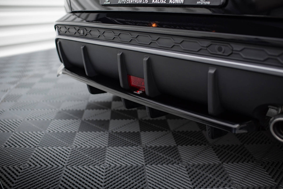 Nærbilde av vertikale stenger på Maxton diffuser for Kona N-Line MK2