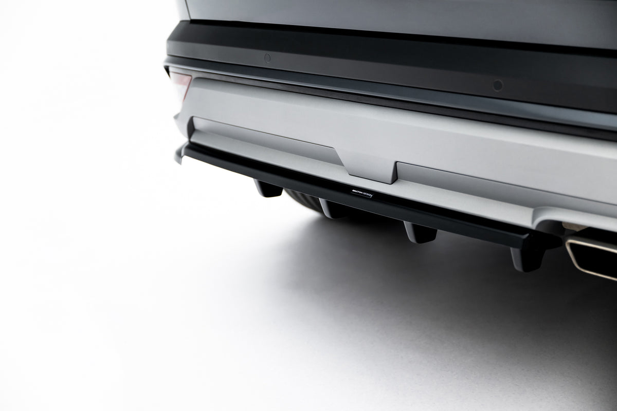 Baksplitter Hyundai Tucson Mk4 Facelift montert på bakre støtfanger