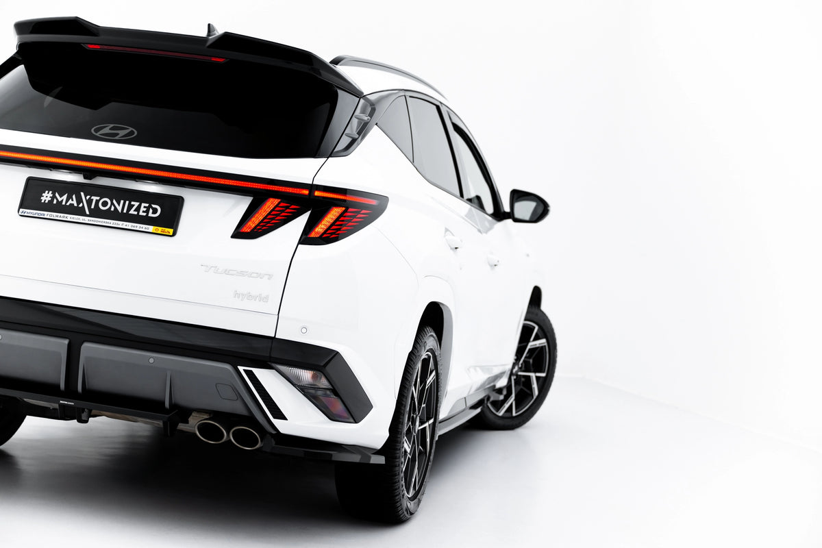 Vertikale ribber på baksplitter til Hyundai Tucson N-Line Mk4