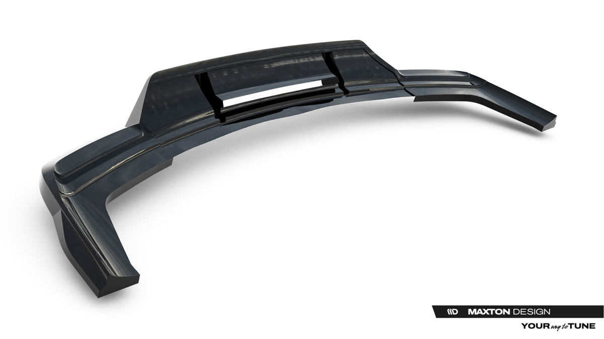 Baksplitter Jaecoo 7 Mk1 i Gloss Black montert på støtfanger