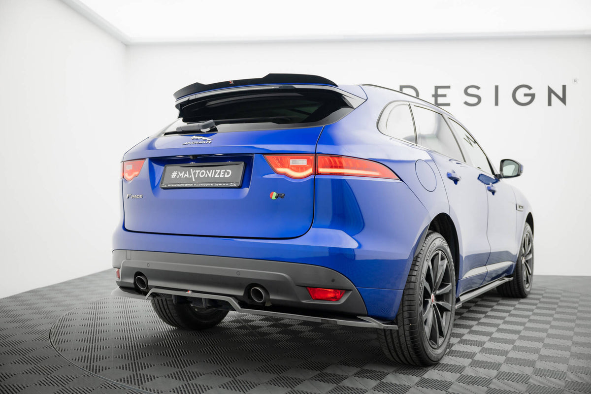 Bakre splitter fra Maxton Design montert på Jaguar F-Pace R-Sport