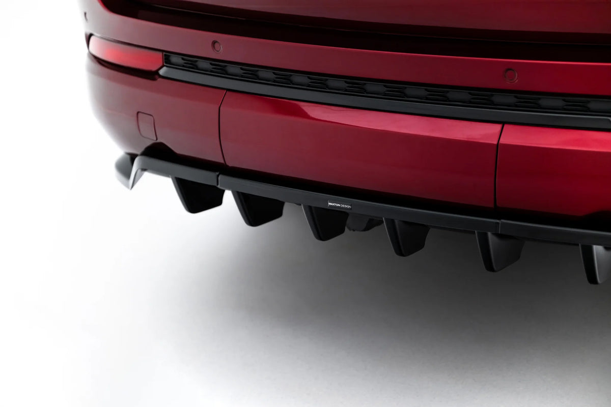 Baksplitter i Gloss Black ABS til Jeep Grand Cherokee L Mk5 sett fra siden