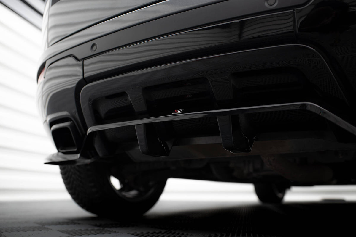 Diffuser med vertikale stenger for Evoque MK1 Facelift, sett ovenfra