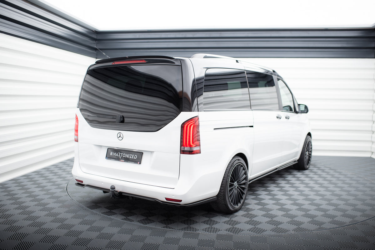 Hekksplitter i blank sort ABS til Mercedes-Benz Vito Extra Long W447 Facelift
