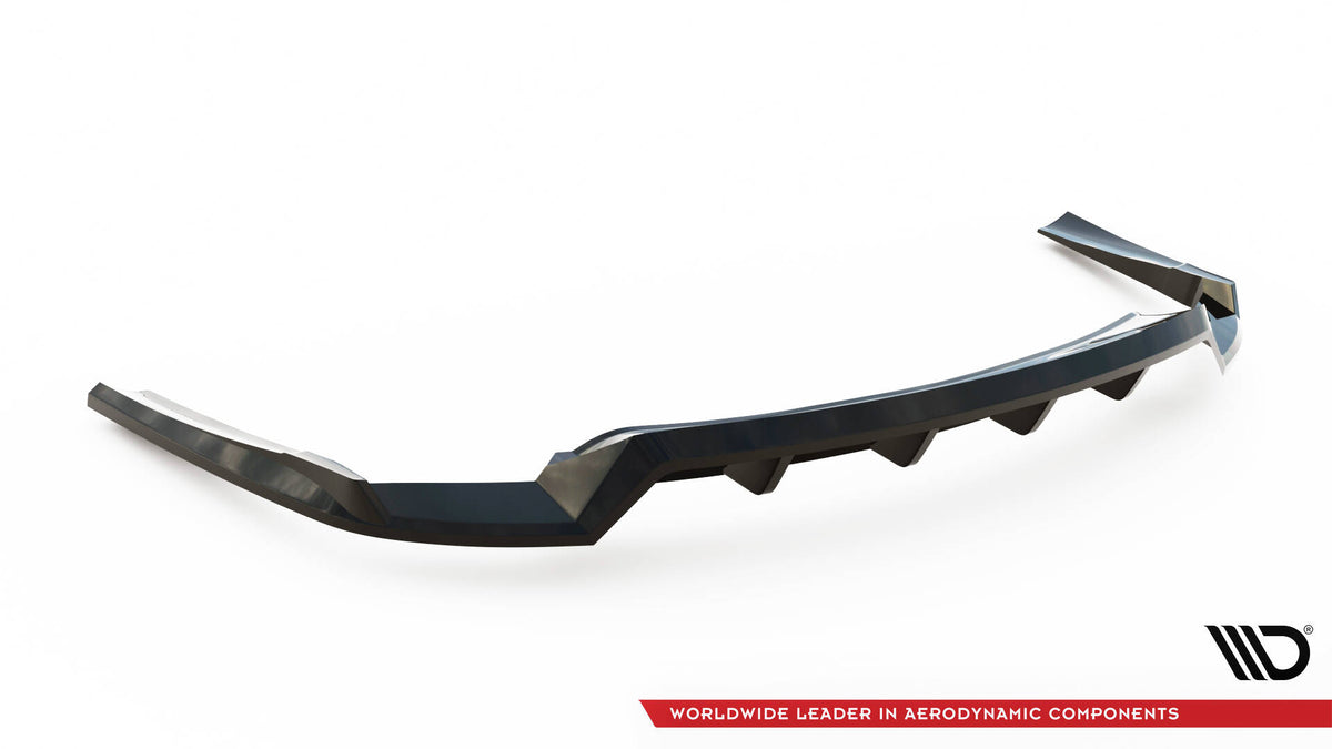 Bakdiffuser i strukturert sort ABS-plast for Mercedes CLA C117 ovenfra