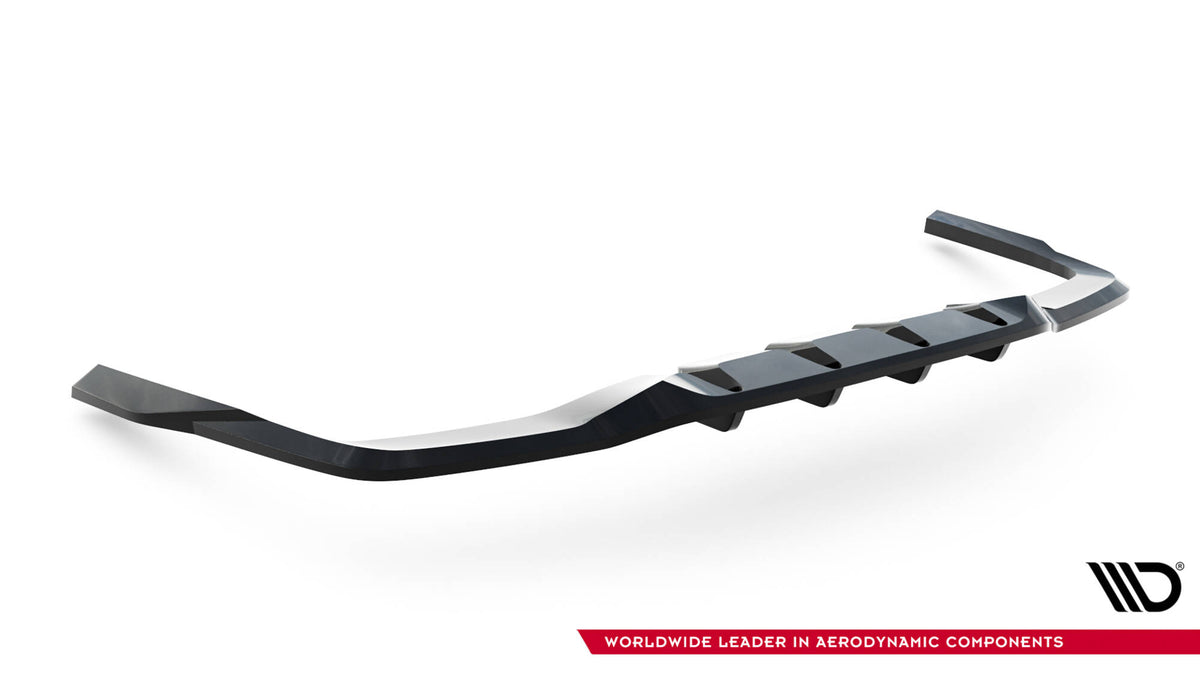 Maxton Design bakre splitter til Mercedes CLE 53, sett nedenfra