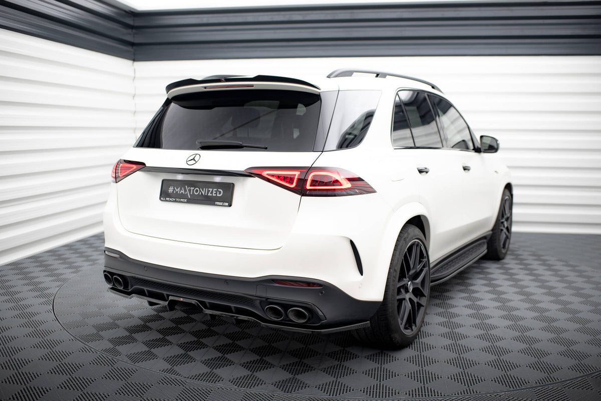 Diffuser Mercedes GLE 63 W167 Facelift sort ABS-plast nærbilde