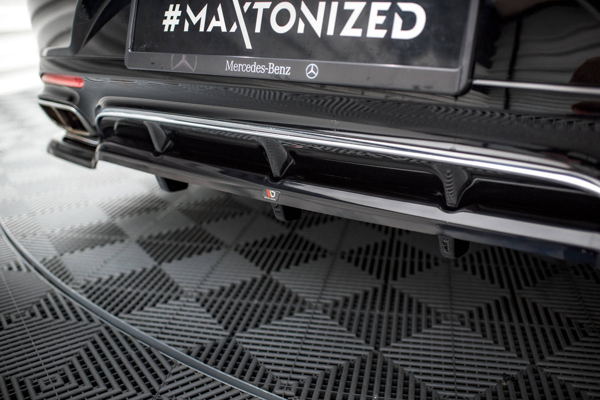 Maxton Design diffuser C217 Facelift sidevinkel med S63-look