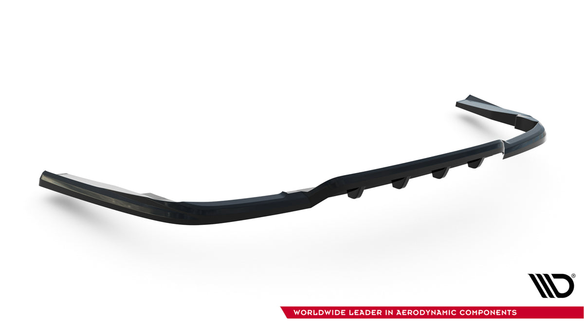 Maxton Design bakre diffuser med vertikale stenger for Mercedes SL 63 AMG R231, ovenfra