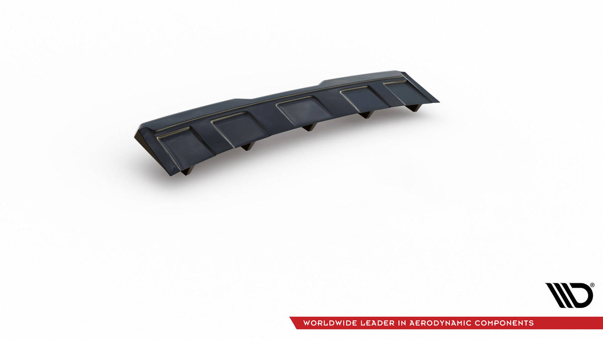 Bakre diffuser for Skoda Kodiaq RS MK1 Facelift vist med monteringsutstyr