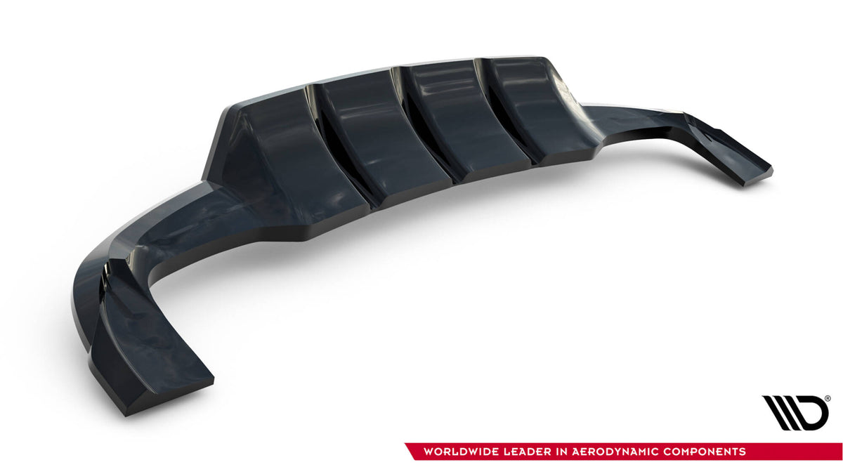 Maxton Design bakre splitter V.2 for GLA 45 AMG produktbilde ovenfra