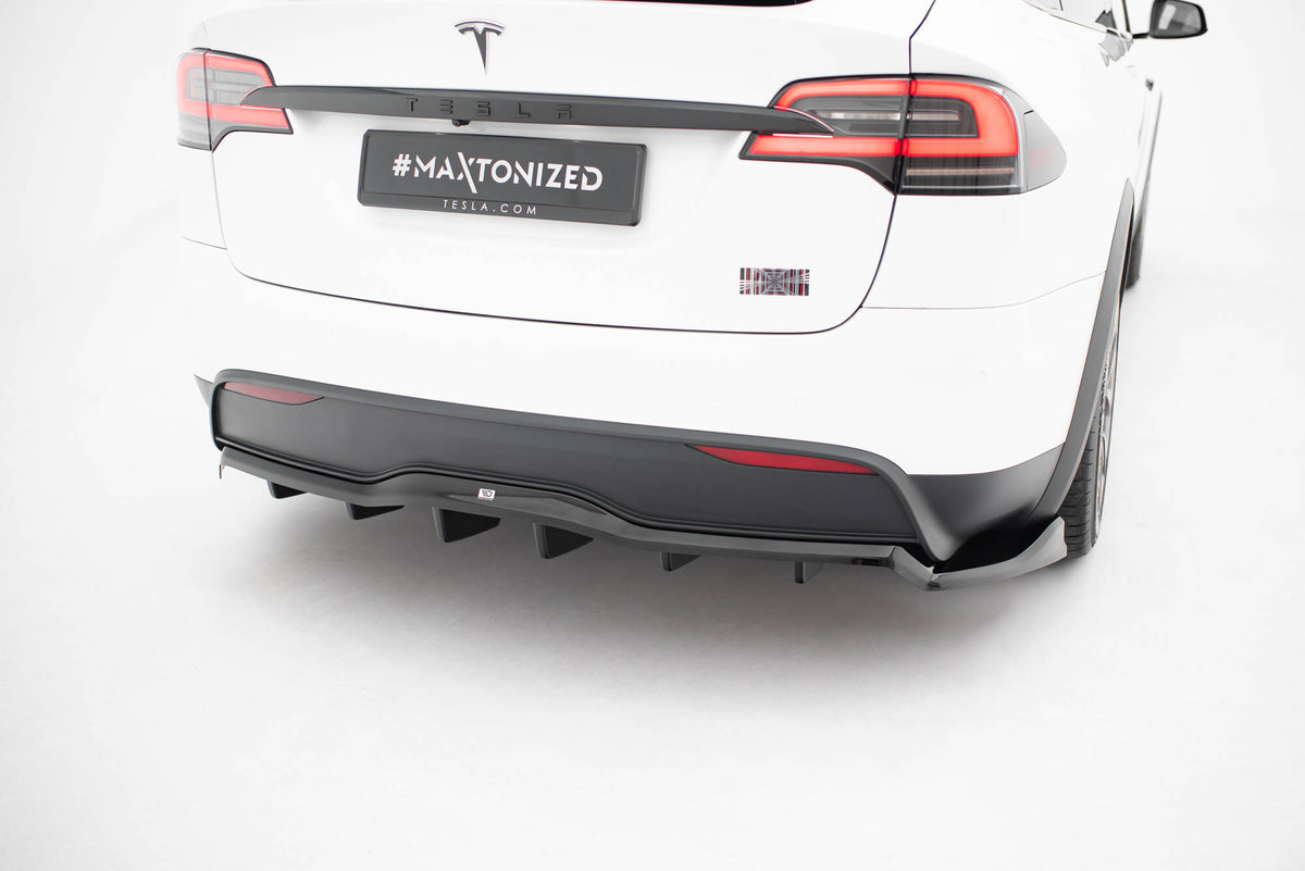 Diffuser V.2 Tesla Model X Mk1 Facelift - TE-MODELX-1F-RD3G+RD4G