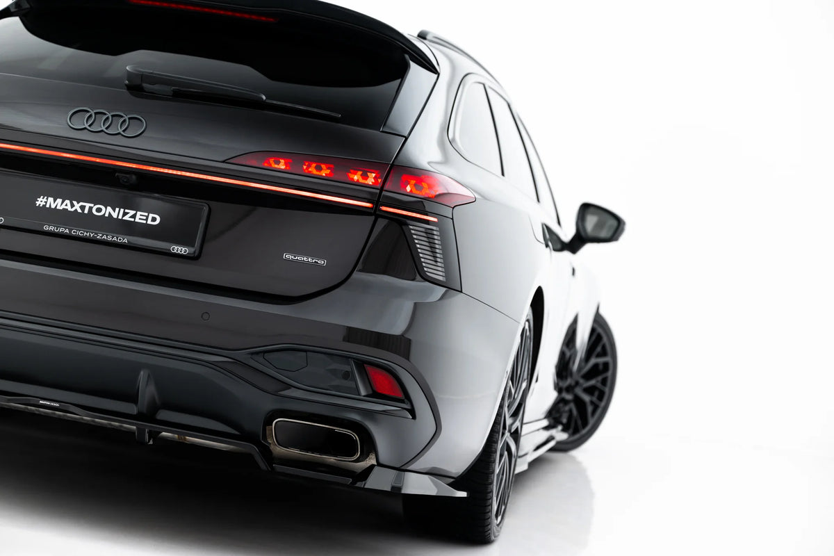 Diffuser i ABS-plast til Audi A6 S-Line C9 sett fra siden