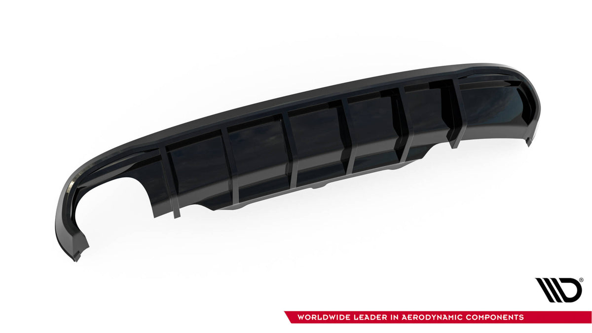 Diffuser Audi A5 8T S-Line produktbilde med synlig eksosutsparing