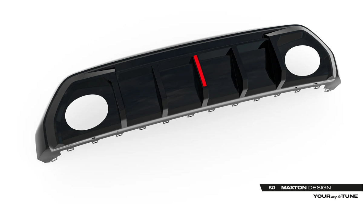 Detaljbilde av ABS-diffuser til Audi RS3 8Y Facelift fra Maxton
