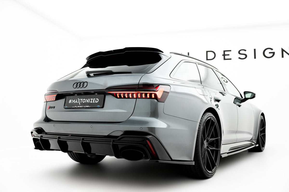 Diffuser til Audi RS6 C8 Facelift montert på hekken