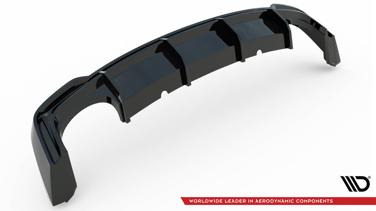 Detaljbilde av ABS-diffuser til Audi RS7 C8