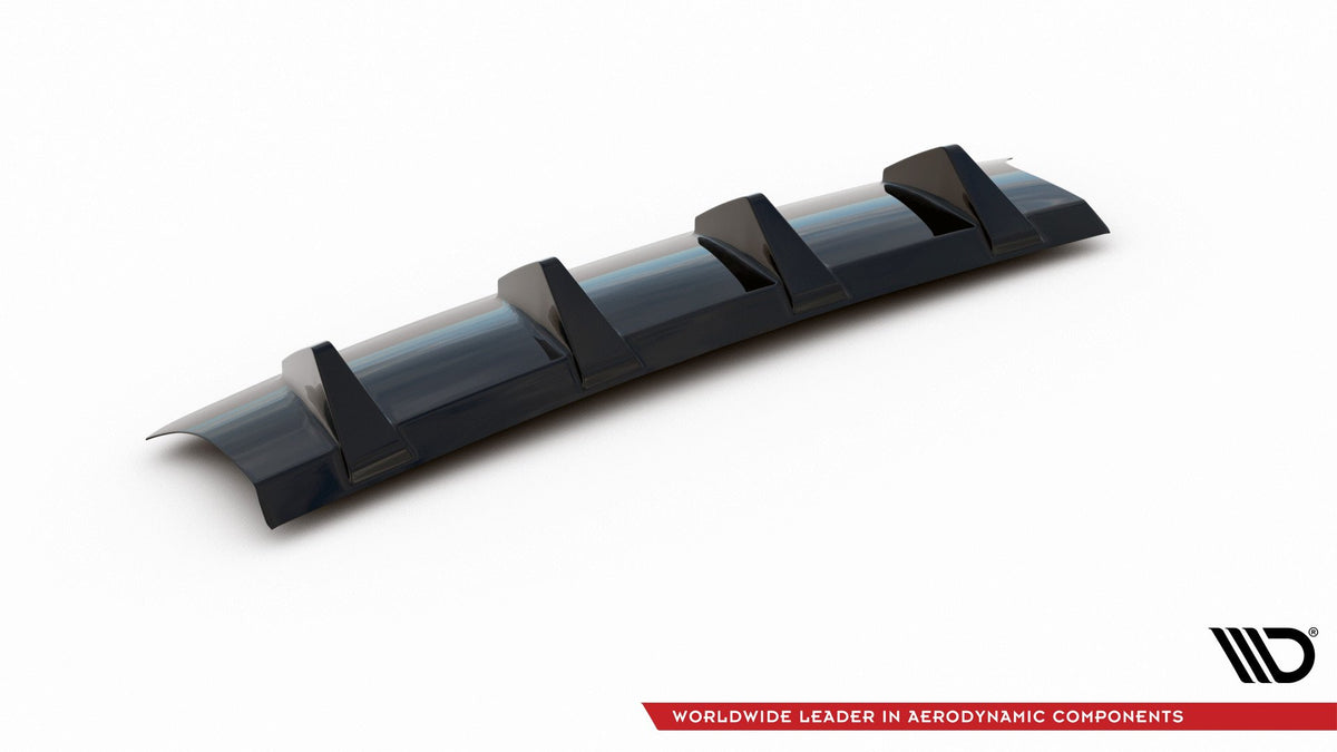 Støtfangerskjørt Valance Bak Audi S3 8V FL Hatchback/Sportback sett fra siden