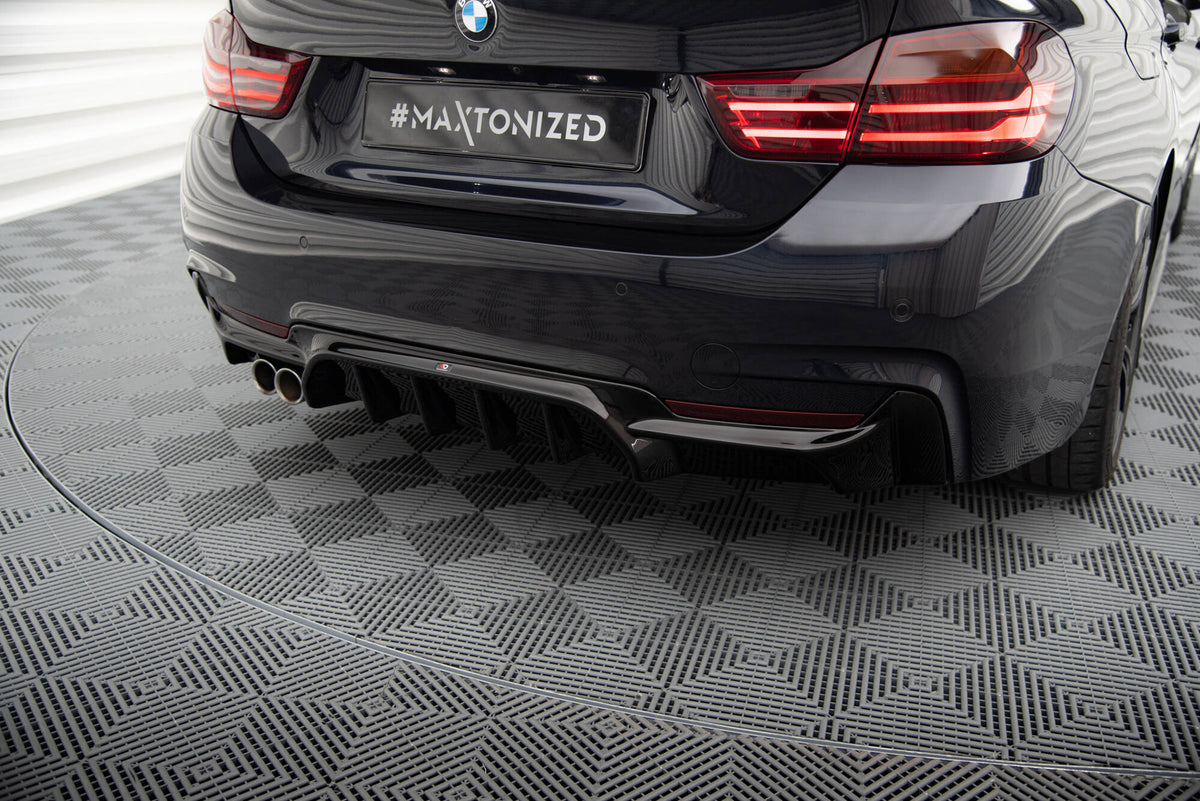 Diffuser BMW 4 Coupe / Gran Coupe F32 / F36 / F33 2014-2020 V1 - BM-4-F32-MPACK-RS1GOO_