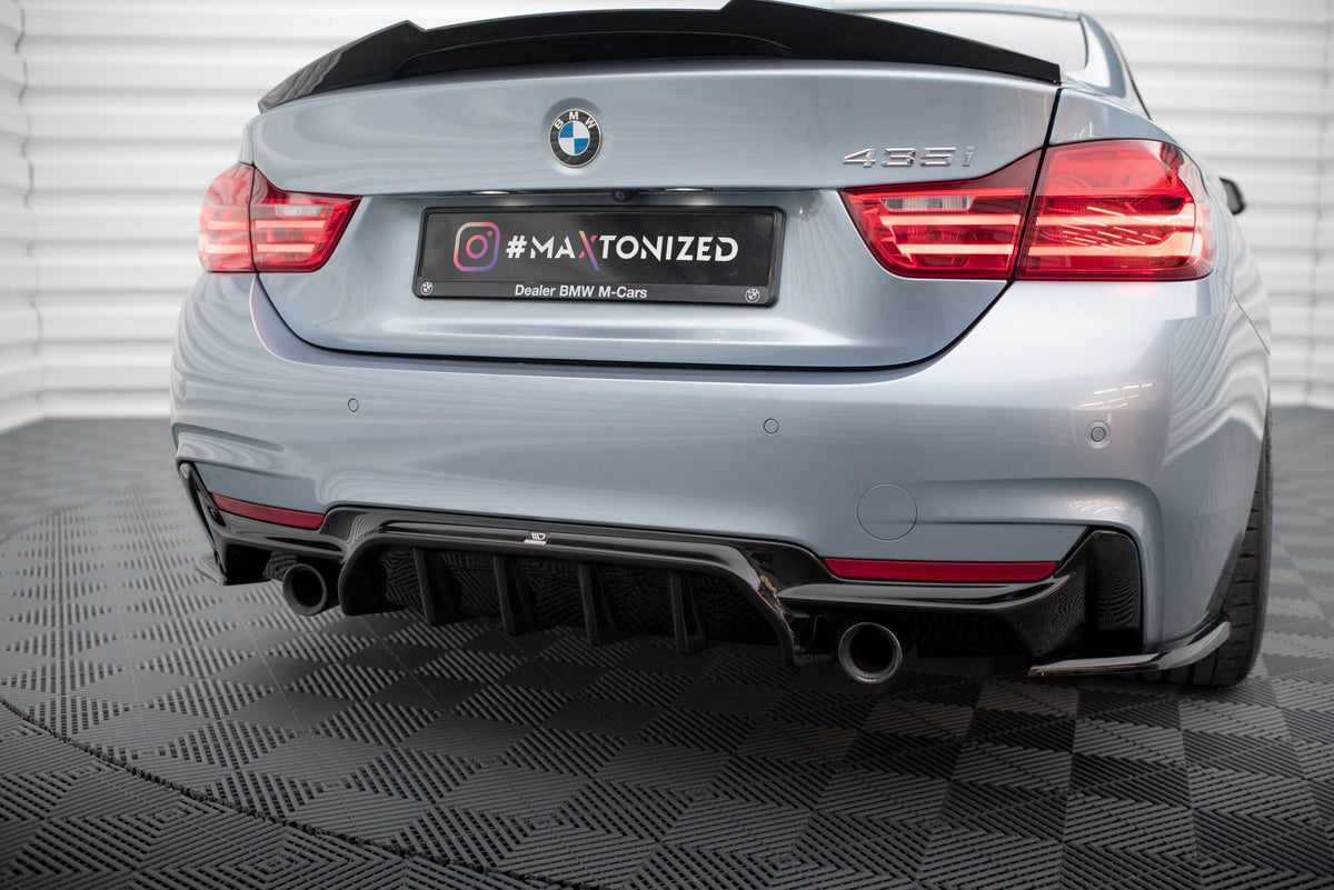 Diffuser BMW 4 Coupe / Gran Coupe F32 / F36 / F33 2014-2020 V2