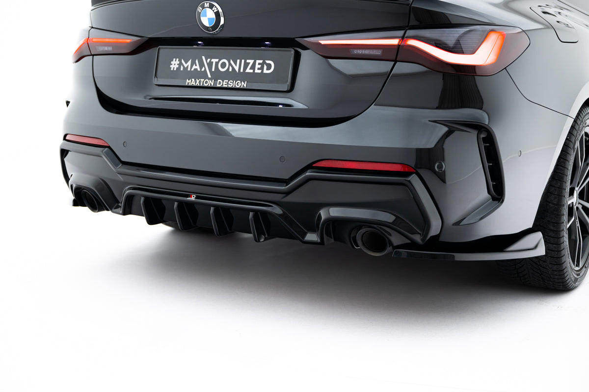 Diffuser til BMW 4 M-Pakke G22 G23 Facelift forside produktvisning