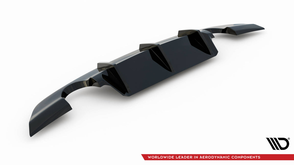 Jaguar XE R-Dynamic bakvalance i sort ABS-plast, produktbilde