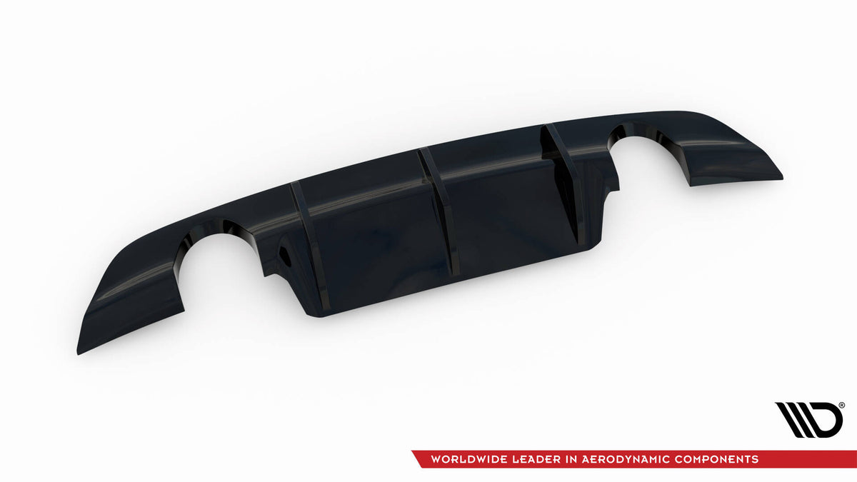 Maxton Design diffuser til Jaguar XE Facelift sett ovenfra