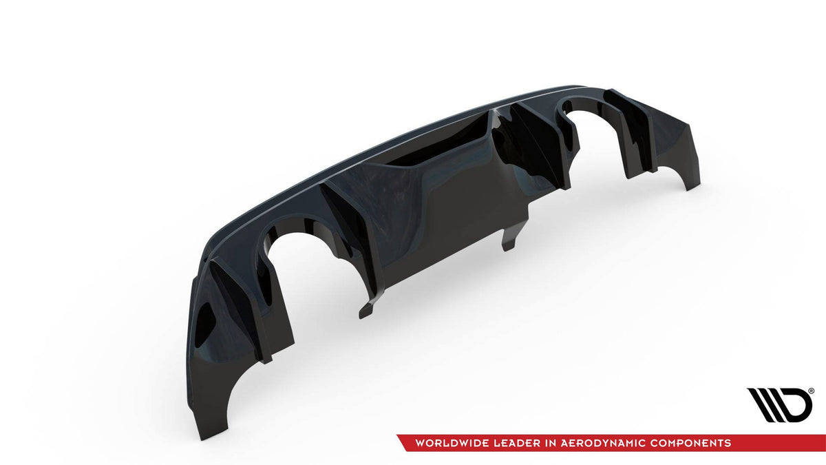 Diffuser med Milltek eksosforlengelse Ford Fiesta ST Mk8 - FO-FI-8-ST-RS5T+EXTENSION