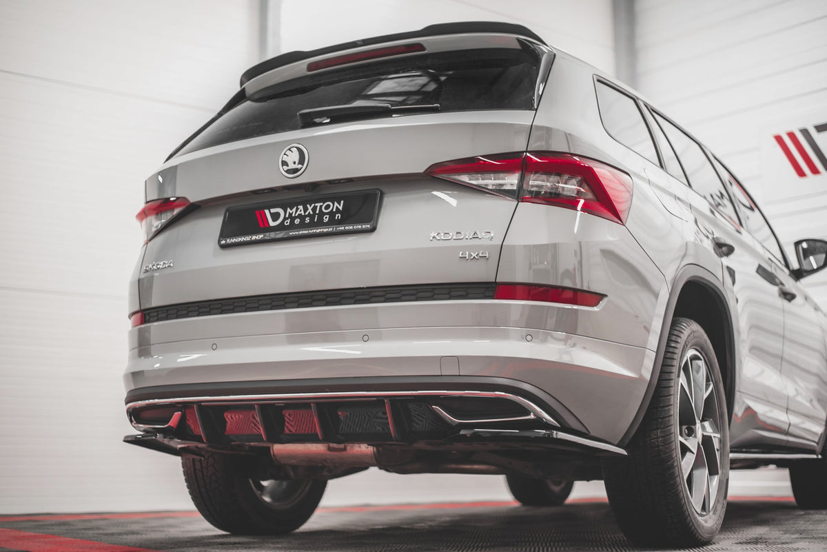 Maxton Design diffuser montert på Skoda Kodiaq Sportline hekk