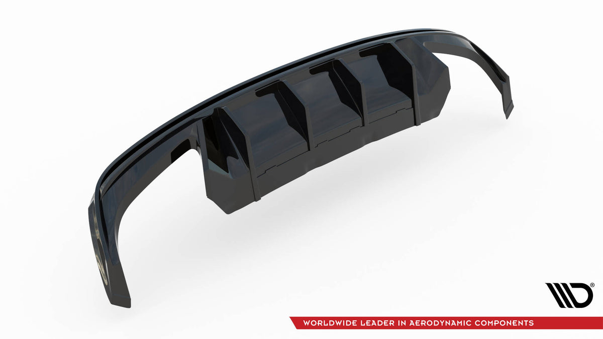Diffuser i ABS-plast for Skoda Octavia RS Liftback og Combi Mk4 Facelift