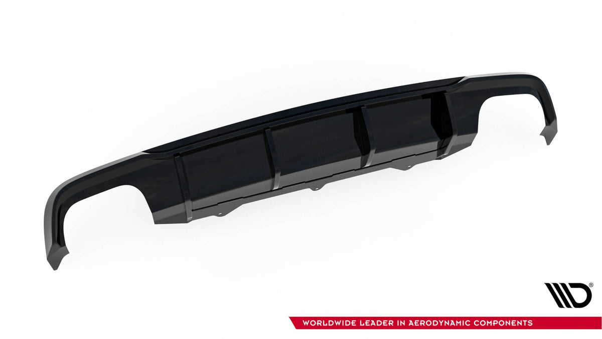 Diffuser V.2 Audi A6 / S6 C7 Facelift S-Line - AU-A6-C7F-SLINE-RS1GO_O+RS1RG