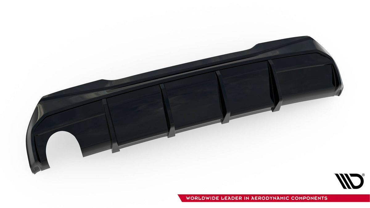 Nærbilde av Maxton splitter-elementer for BMW F40 128Ti